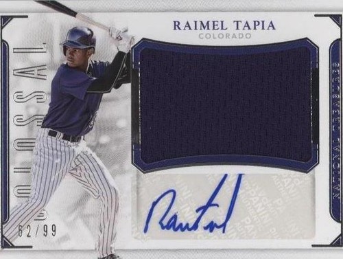 2016 Panini National Treasures - Raimel Tapia #CS-RT