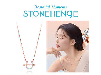 Stonehenge 4K Lucky You Necklace P1406 Female Jewelry Jeon Jihyun Han Sohee