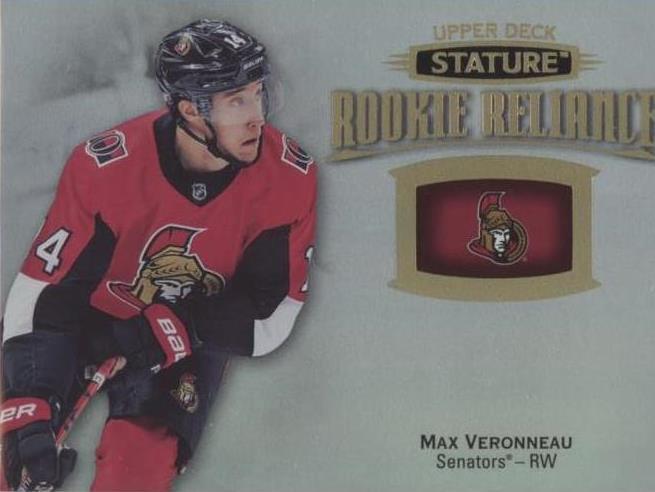 2019-20 Upper Deck Stature - Max Veronneau #RR-18