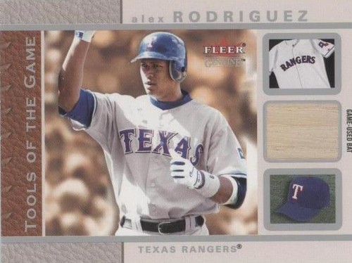 2003 Fleer Genuine - Alex Rodriguez #TG-AR