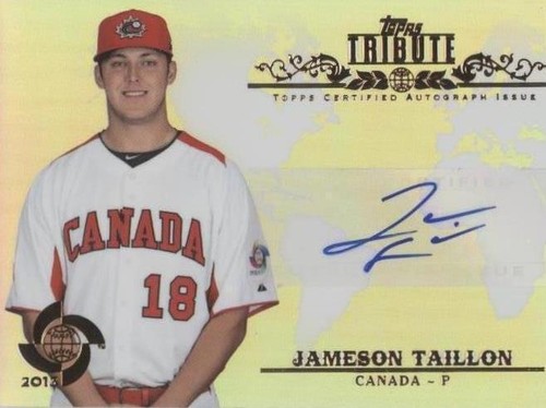 2013 Topps Tribute WBC - Jameson Taillon #WTA-JT3