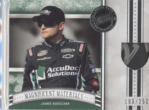 2012 Press Pass Fanfare - James Buescher #MM-JB3
