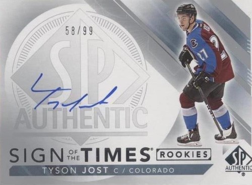 2017-18 SP Authentic - Tyson Jost #SOTR-TJ