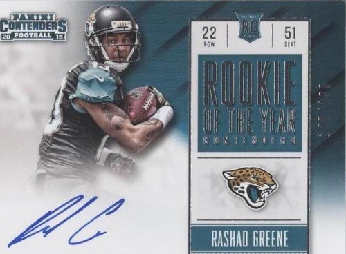 2015 Panini Contenders Rashad Greene #ROY-RG