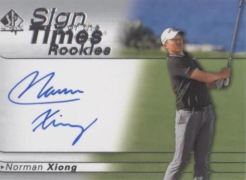 2021 SP Authentic - Norman Xiong #SOTTR-NX