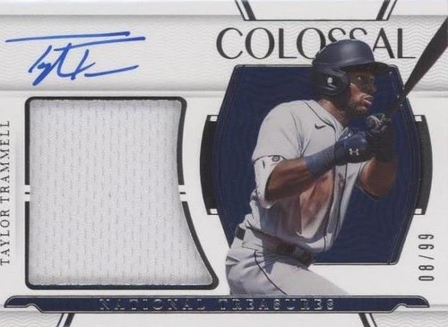2022 Panini National Treasures - Taylor Trammell #CMS-TT