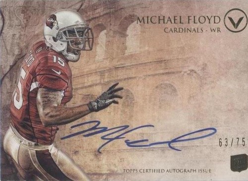 2012 Topps Valor Michael Floyd #VA-MF