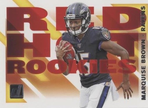 2019 Panini Donruss Marquise Brown #RHR-5