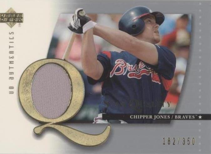 2003 Upper Deck Authentics - Chipper Jones #SQ-CJ