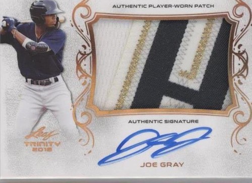 2018 Leaf Trinity - Joe Gray #PA-JG1