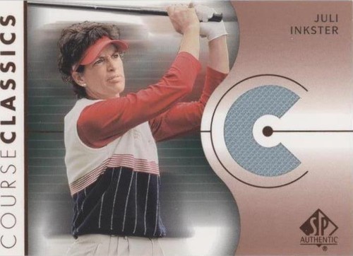 2003 SP Authentic - Juli Inkster #CC-JI