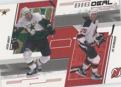 2002-03 In the Game Be A Player Memorabilia - Jason Arnott Joe Nieuwendyk #257