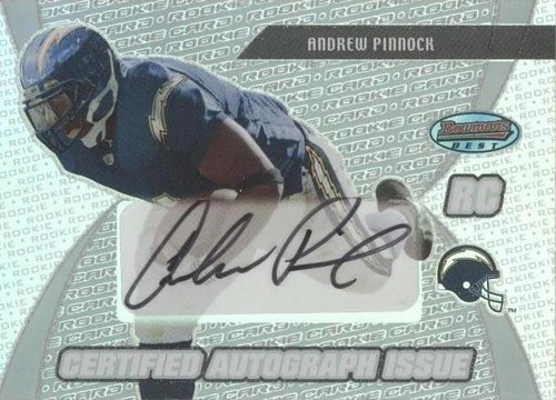 2003 Bowman's Best Andrew Pinnock #147