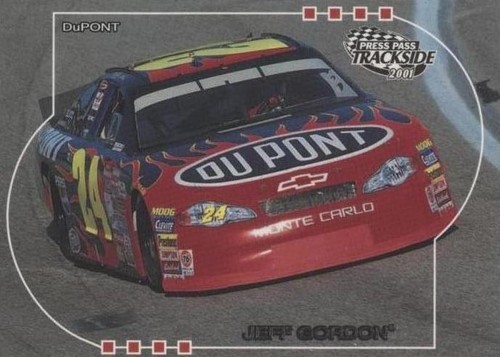 2001 Press Pass Trackside - Jeff Gordon #48