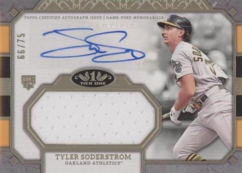 2024 Topps Tier One - Tyler Soderstrom #AT1JR-TS