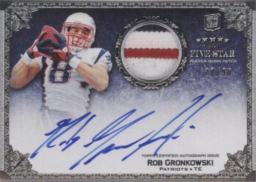 2010 Topps Five Star Rob Gronkowski #161
