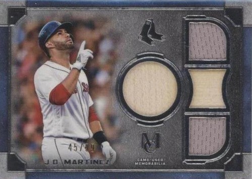 2019 Topps Museum Collection - J.D. Martinez #SPQR-JM