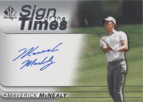 2021 SP Authentic - Maverick McNealy #SOTT-MM