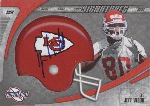 2006 Sweet Spot Jeff Webb #SSS-JW
