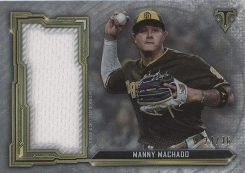 2020 Topps Triple Threads - Manny Machado #SJR-MMN