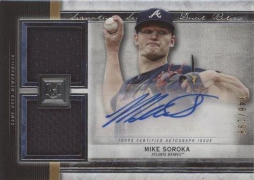 2020 Topps Museum Collection - Mike Soroka #SSDA-MS