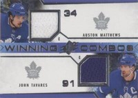2021-22 SPx - Auston Matthews John Tavares #WC-AMJT