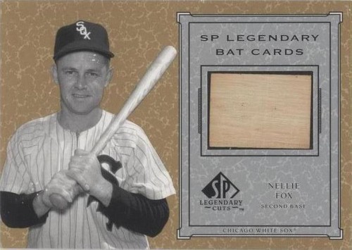 2001 SP Legendary Cuts - Nellie Fox #B-NF