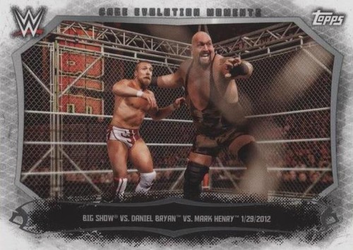 2015 Topps WWE Undisputed - Big Show Daniel Bryan Mark Henry #CEM-11
