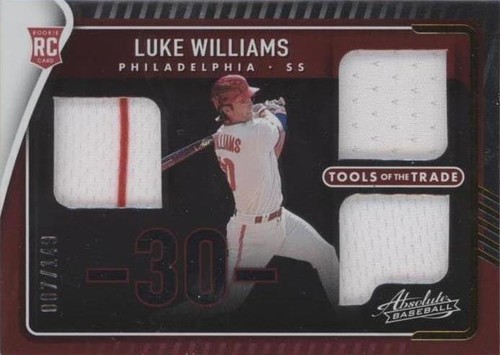 2022 Panini Absolute - Luke Williams #TTT3-LW