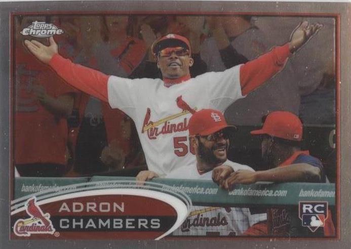 2012 Topps Chrome - Adron Chambers #153