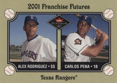 2001 Fleer Platinum - Alex Rodriguez Carlos Pena #480