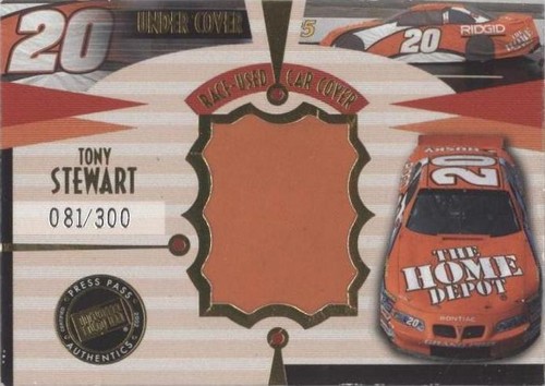 2002 Press Pass Eclipse - Tony Stewart #CC 6