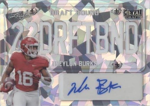 2022 Leaf Metal Draft Treylon Burks #DB-TB1