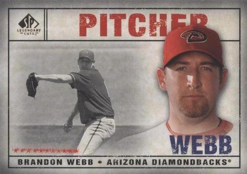 2008 SP Legendary Cuts - Brandon Webb #96