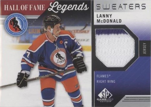 2021-22 Upper Deck SP Game Used - Lanny McDonald #HOF-LM