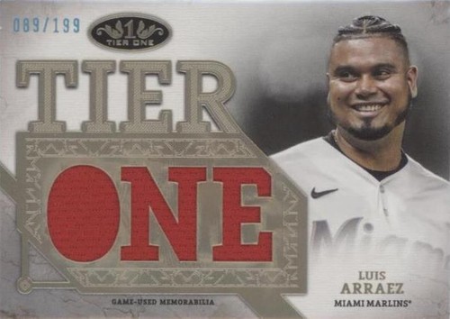2024 Topps Tier One - Luis Arraez #T1RD-LA