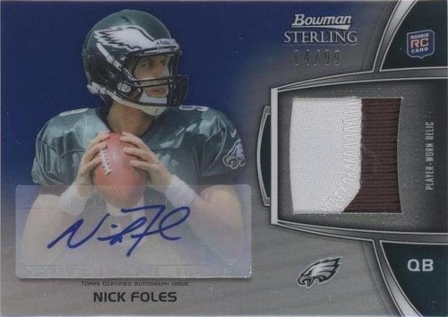 2012 Bowman Sterling Nick Foles #BSAR-NF