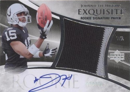 2007 Upper Deck Exquisite Collection Johnnie Lee Higgins #110