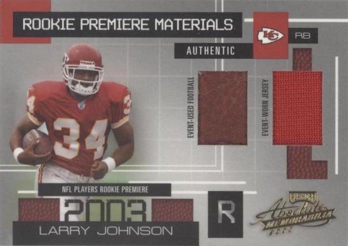 Playoff Absolute Memorabilia 2003 Larry Johnson #158