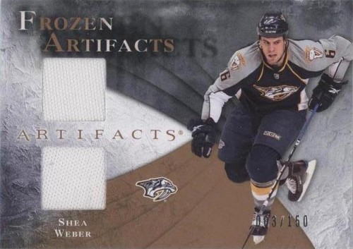 2010-11 Upper Deck Artifacts - Shea Weber #FA-SW
