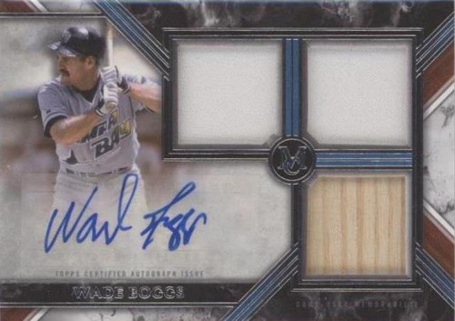 2022 Topps Museum Collection - Wade Boggs #SWTRA-WB