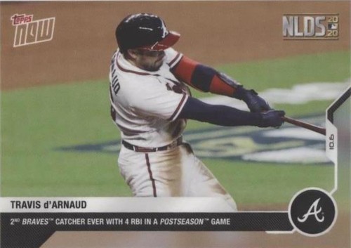 2020 Topps Now - Travis d'Arnaud #370