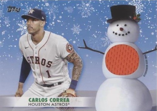 2021 Topps Holiday - Carlos Correa #WRC-CC