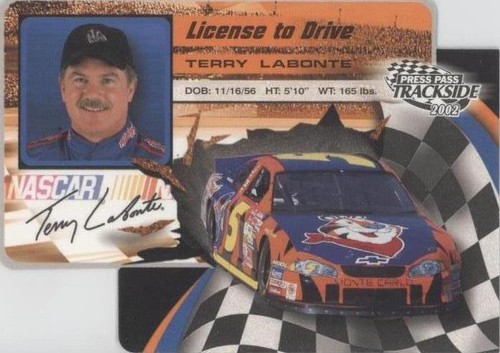 2002 Press Pass Trackside - Terry Labonte #LDP19
