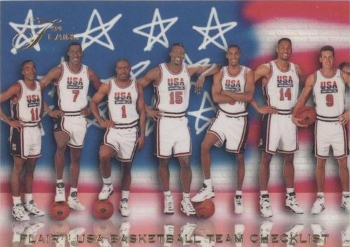 1994 Flair USA Basketball - Alonzo Mourning Dan Majerle Isiah Thomas #119