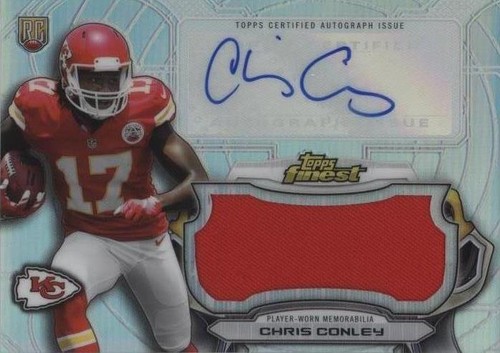 2015 Topps Finest Chris Conley #AJRR-CC