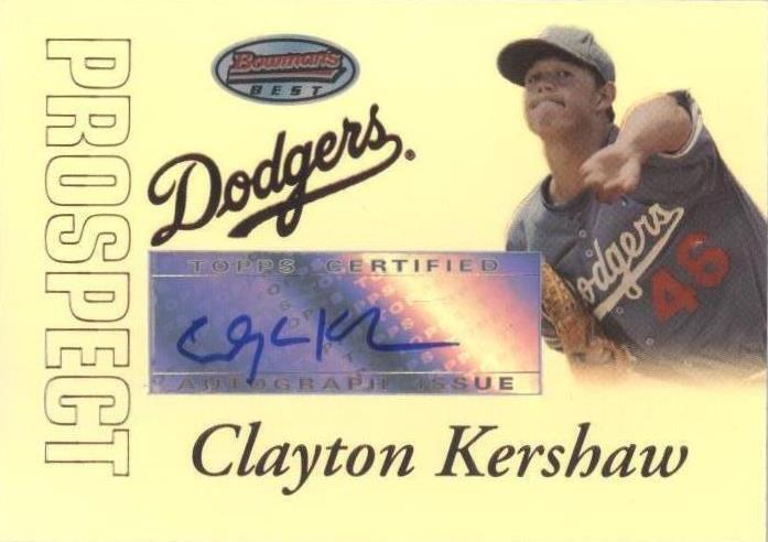 Bowman's Best 2007 - Clayton Kershaw #BBP45