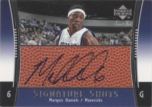 2004-05 Upper Deck Sweet Shot - Marquis Daniels #SS-MD