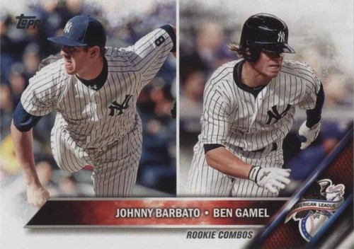 2016 Topps Update Series - Ben Gamel Johnny Barbato #US5