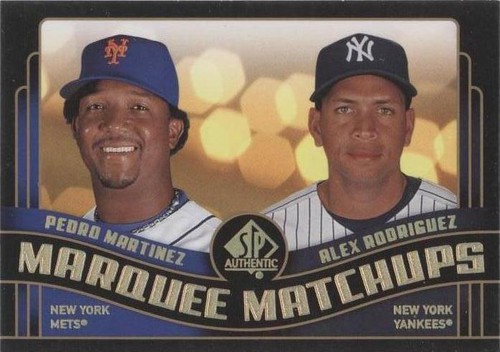 2008 SP Authentic - Alex Rodriguez Pedro Martinez #MM-49
